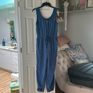 NWT as you wish jumpsuit size medium. Blue.